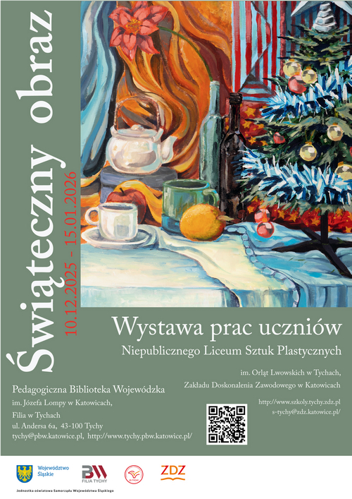 plakat wystawy Świąteczny Obraz